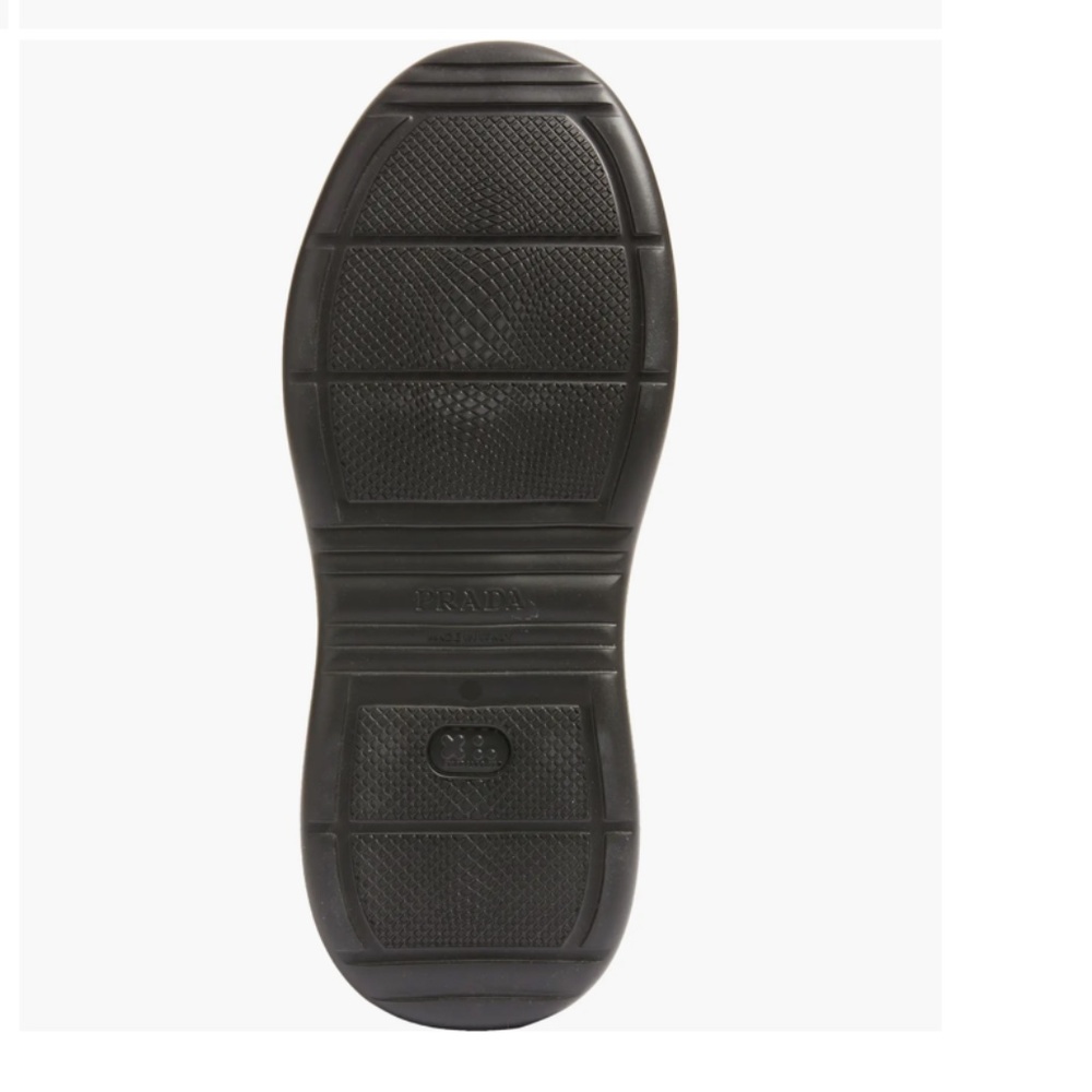 NIB $750 Prada Soft Black (Nero) Rain Boot in size 9 US / 39 EU! - Picture 6 of 6